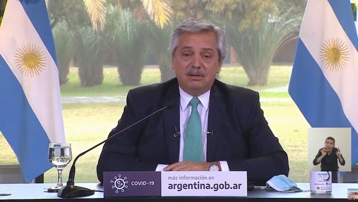 Alberto Fernández y el lenguaje inclusivo en sus discursos - Fuente: Casa Rosada