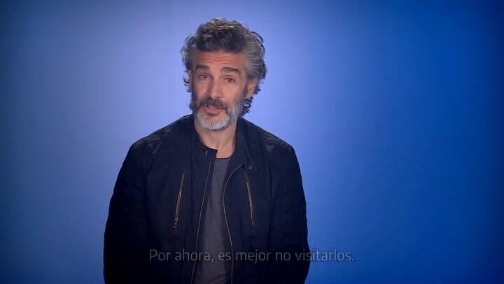 Leonardo Sbaraglia, en la campaña de concientización contra el coronavirus - Fuente: YouTube