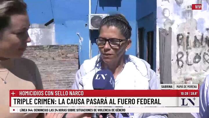 Sabrina, la mama de Morena en LN+