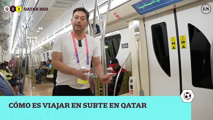 Cómo es viaja en subte en Qatar