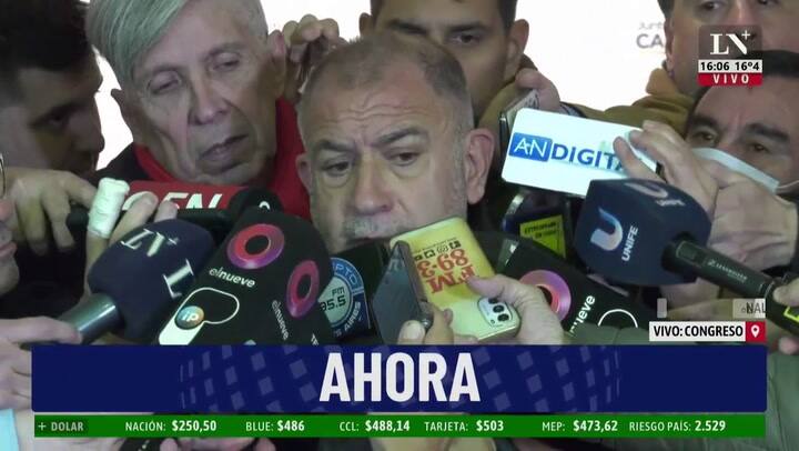 Luis Juez, a la salida de la reunión de JxC: 'Quedó claro que no vamos a tolerar la incorporación de Schiaretti'