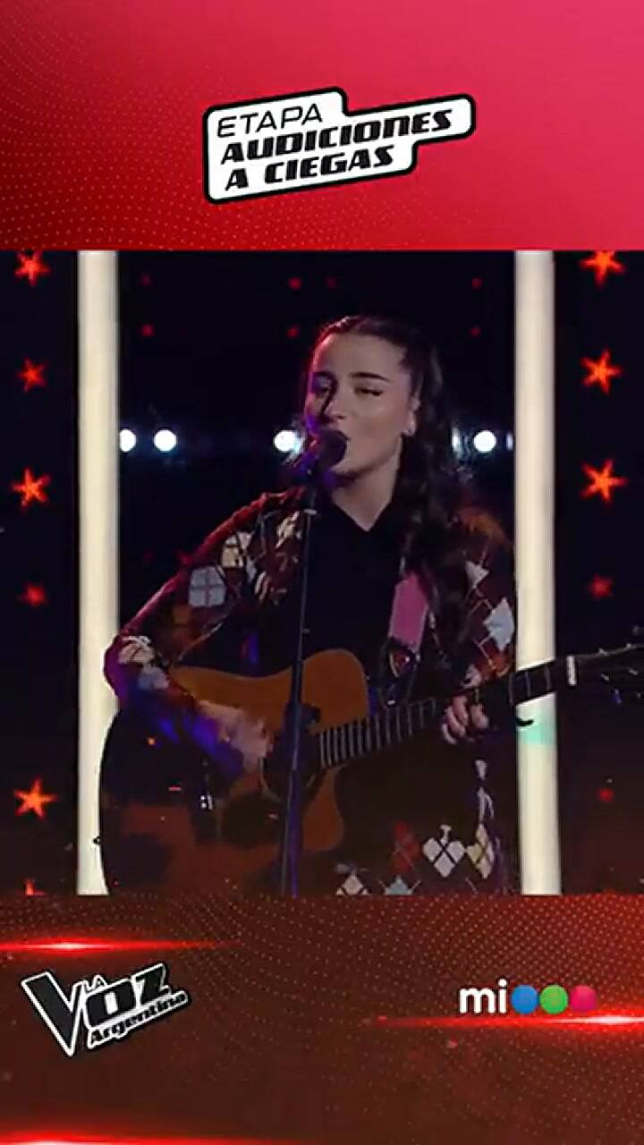 Segunda presentación de Camila Matarazzo en La Voz Argentina (Telefe)
