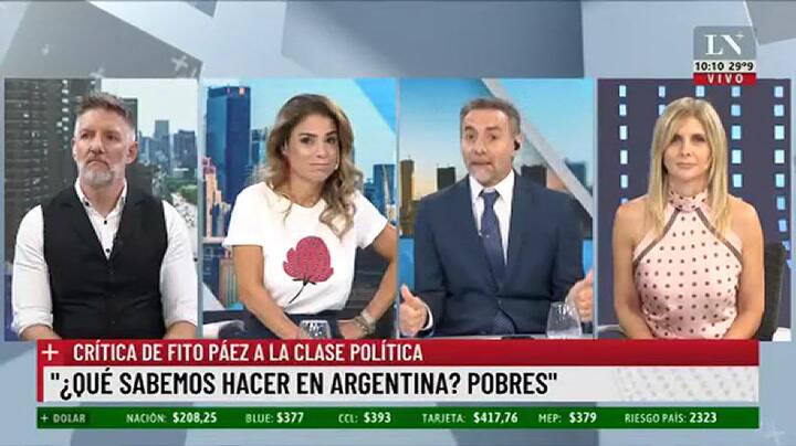 La observación de Luis Majul sobre los dichos de Fito Páez