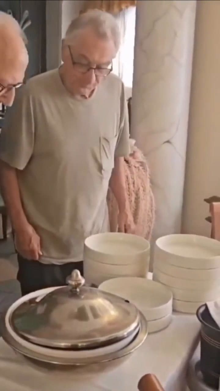 Robert De Niro Visits Italy