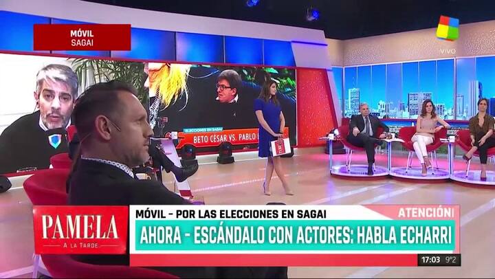 Pablo Echarri respondió a las denuncias sobre supuestos desmanejos en SAGAI- Fuente: América