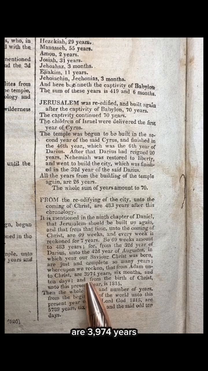 Encuentran una Biblia con una nueva interpretación sobre los hechos sucedidos