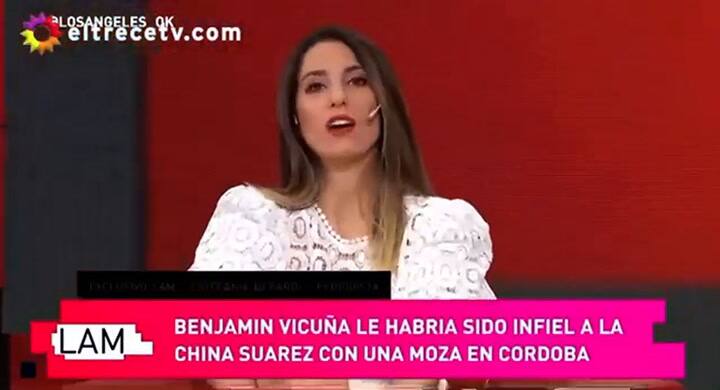 Cinthia Fernández aseguró que “hay testigos del día en que Vicuña engañó a la China Suárez”