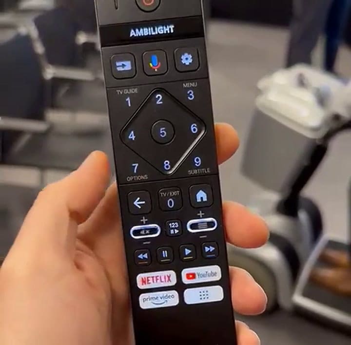 El control remoto fantasma del televisor de Philips