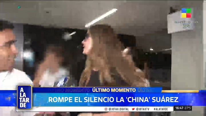 La salida de la China Suarez con las hijas de Wanda Nara