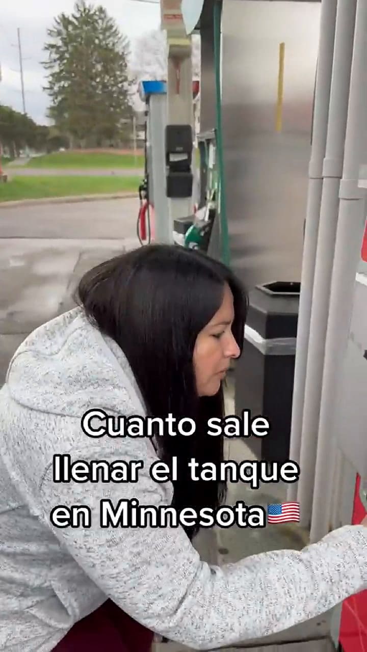 Los precios de la nafta en Estados Unidos impactan a una joven argentina