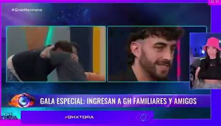 El saludo de Pestañas y Tato en Gran Hermano