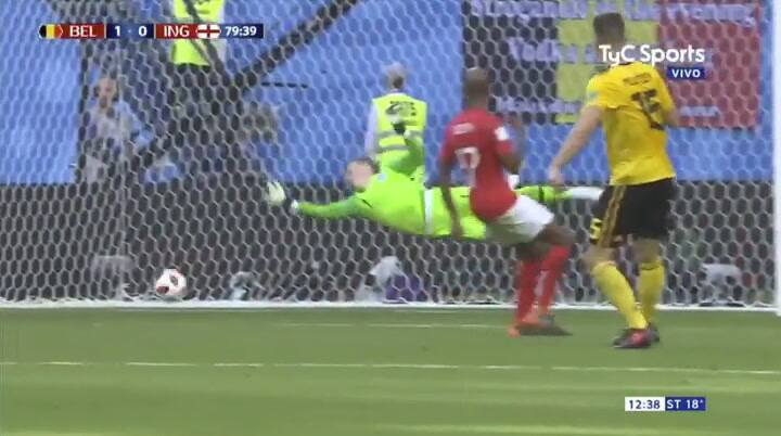 La atajada del pertido: Pickford salvó a inglaterra - Fuente: TyC Sports