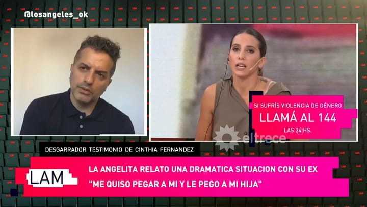Nicole Neumann y Fabián Cubero, unidos por la salud de una de sus hijas - Fuente: eltrece