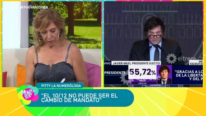 Pitty, la numeróloga le anunció a Carmen Barbieri que en el 2024 será abuela