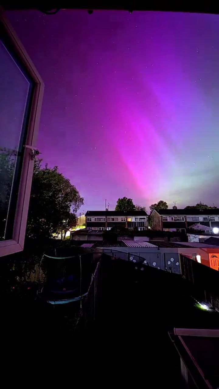 La Ciudad de México también tuvo su aurora boreal