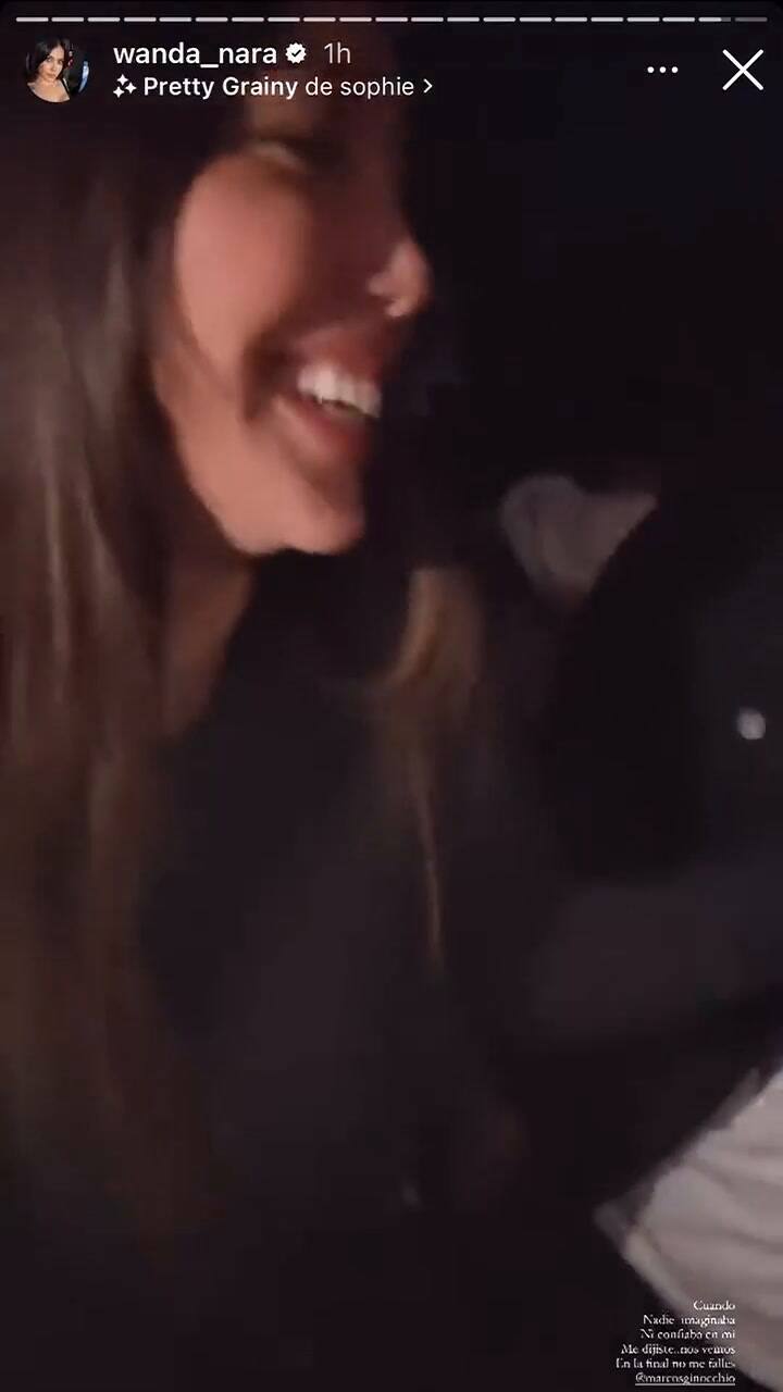 El video de Wanda Nara y Marcos Ginocchio en la Bresh
