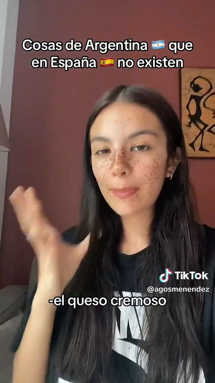 Una argentina reveló qué es lo que más extraña de su país al vivir en España