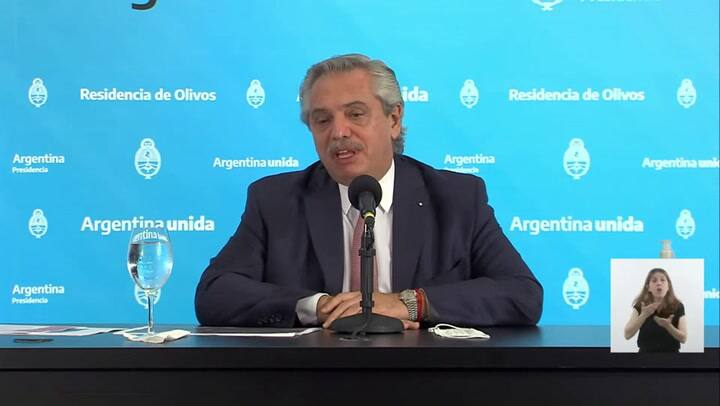 El furcio de Alberto Fernández tras la reunión con Horacio Rodríguez Larreta