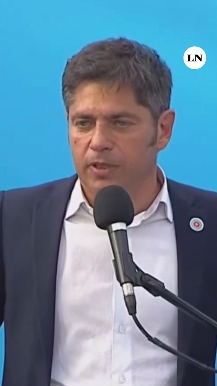 Kicillof apuntó contra Luis Caputo en el cierre de campaña de Fuerza Patria
