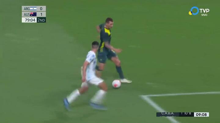 El segundo gol australiano