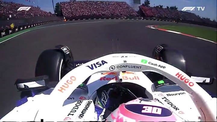 El grave accidente que evitó Liam Lawson en el GP de México