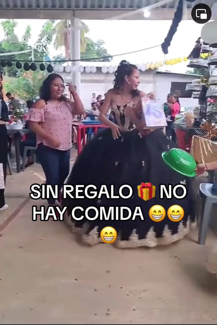 Cumplió 15 años y puso una insólita regla a sus invitados