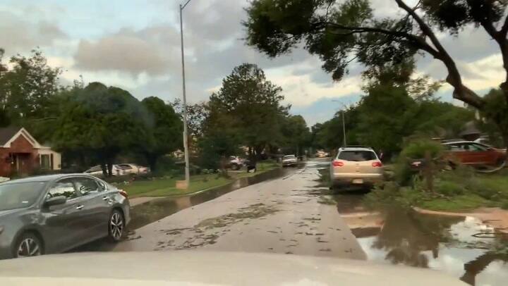 Houston, uno de los puntos más afectadas por la tormenta