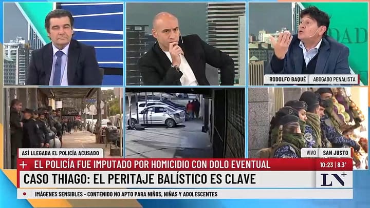 Rodolfo Baque, abogado penalista