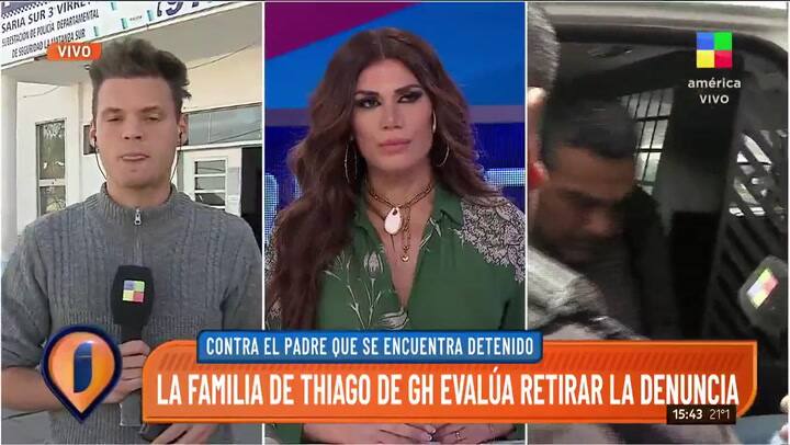 Aseguran que Thiago también vivió un episodio de violencia con su padre