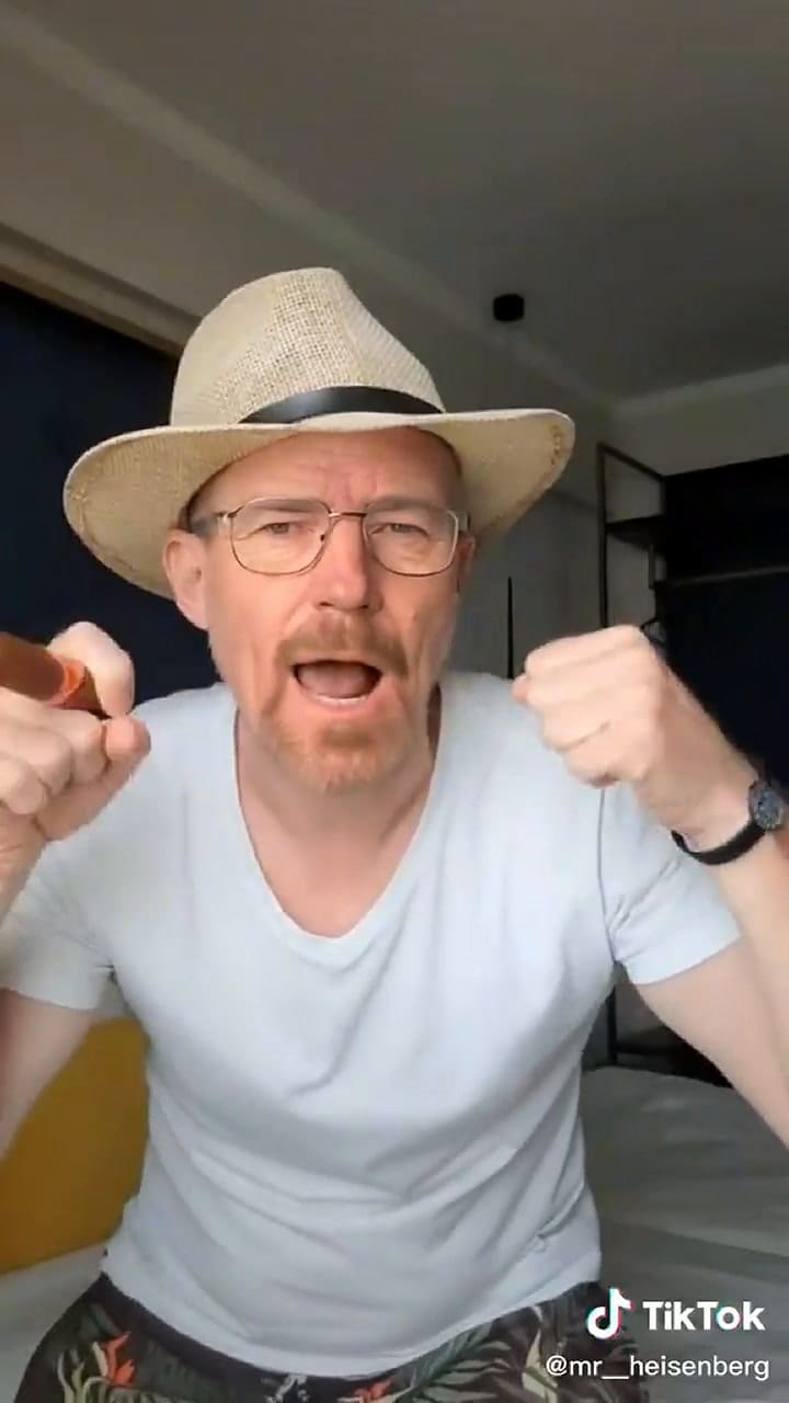 El video viral de Walter White bailando 'Despechá' de Rosalía.