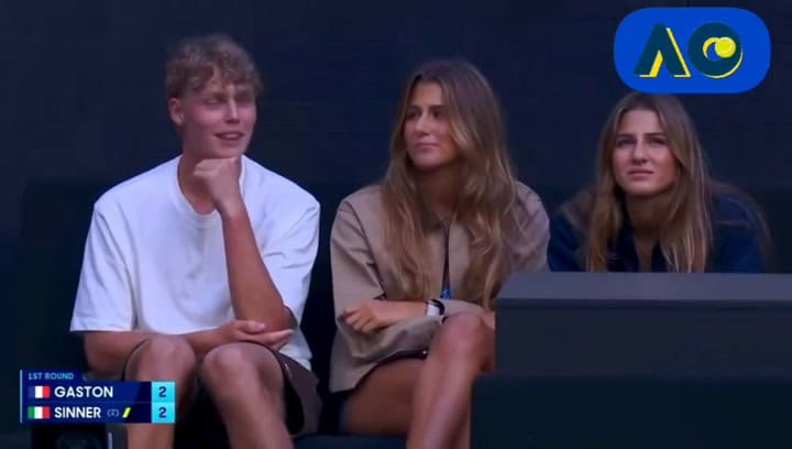 El hijo de Lleyton Hewitt con las hijas de Roger Federer