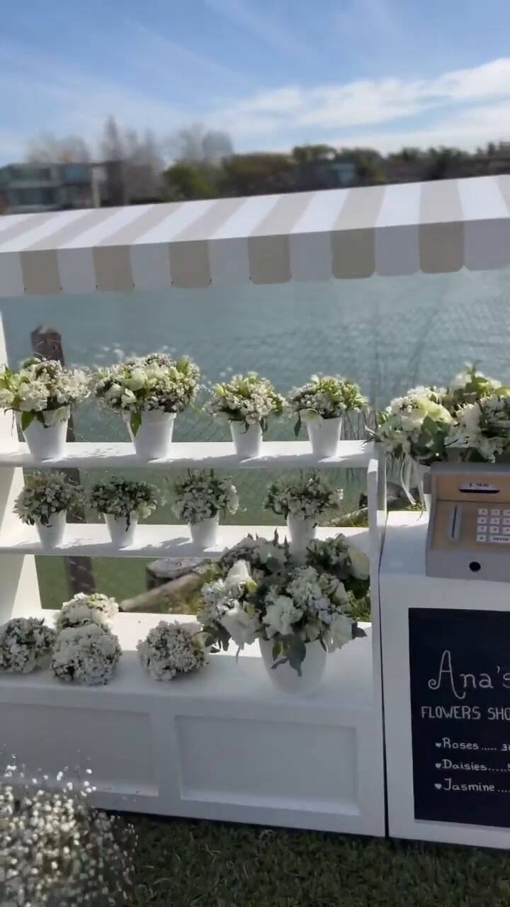 La decoración del cumpleaños de Ana, la hija de Pampita