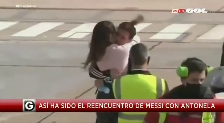 El reencuentro entre Lionel Messi y Antonela Roccuzzo en Rosario