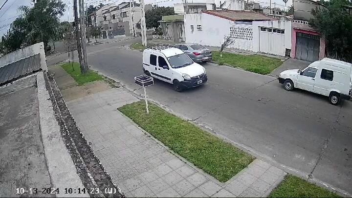 Filmación clave para identificar al sospechoso