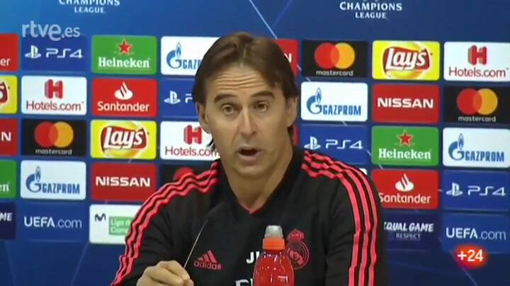 Pese a los rumores de destitución, Lopetegui se enfoca en el siguiente partido - Fuente: RTVE