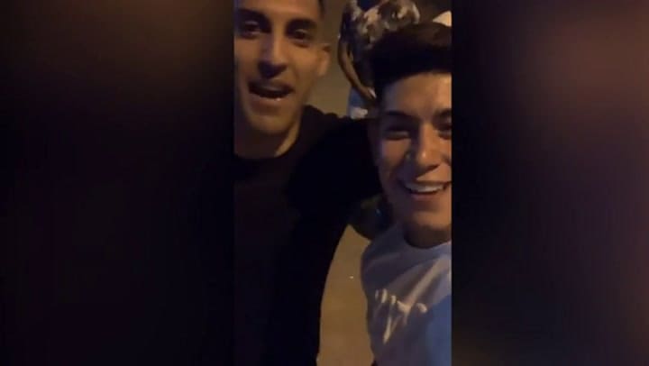 Wanchope Abila participó de una fiesta ilegal y generó una polémica