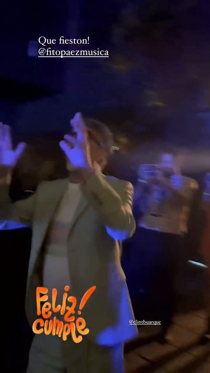 Fito Páez cumplió 60 años y lo celebró con una gran fiesta