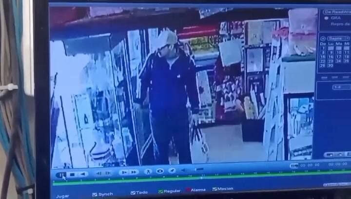 El video del principal sospechoso por el paquete explosivo contra la SRA