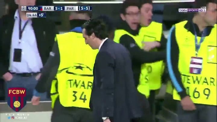 Barcelona-PSG. El video del último gol así fue la jugada sobre la hora que cambió la historia