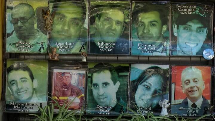 Homenaje a bomberos y rescatistas muertos, a 4 años del incendio en Iron Mountain