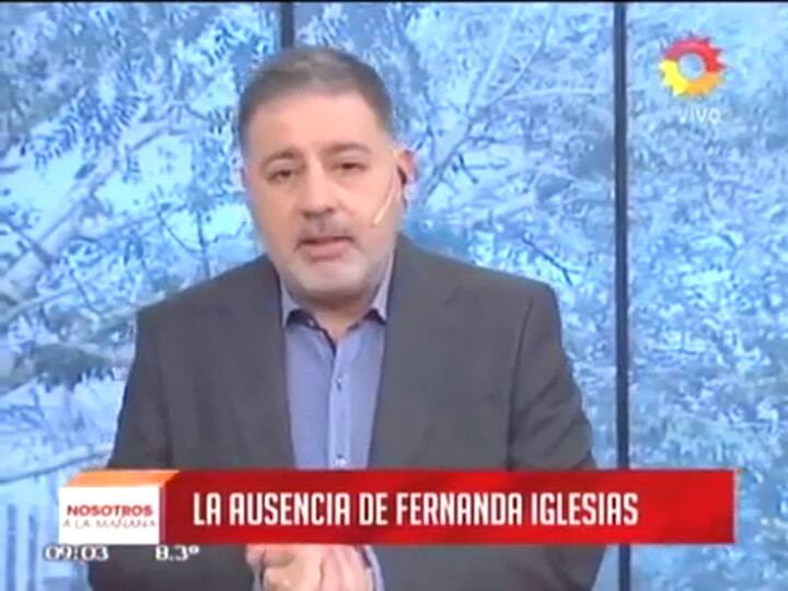 Doman y la ausencia de Fernanda Iglesias