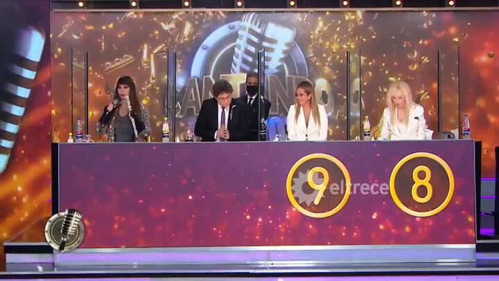 Cantando 2020. Moria Casán interpeló a Ángela Leiva en su devolución - Fuente: eltrece