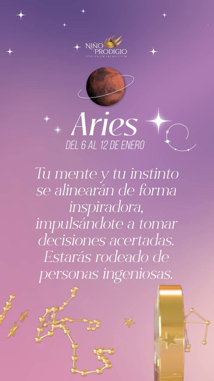 El Horóscopo De Niño Prodigio Para La Semana Del 6 Al 10 De Enero De 2025