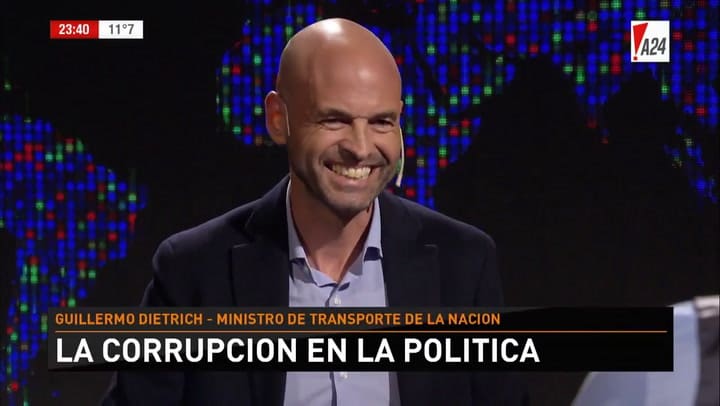 Para Dietrich, Cristina robó dinero 'personalmente” durante su gestión - Fuente: A24