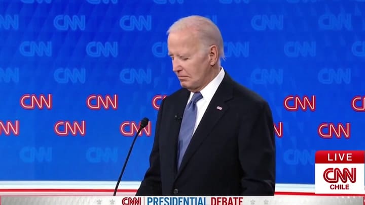 Comenzó el debate: Trump y Biden no se saludaron