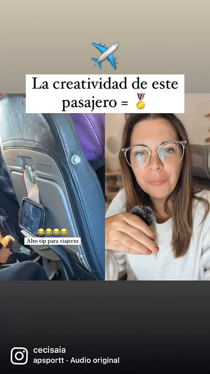 El truco para usar el celular en el avión