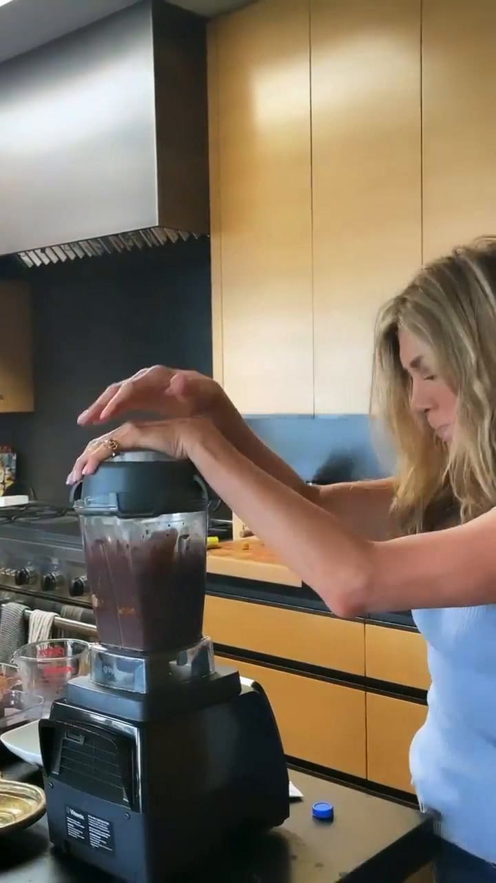 La actriz reveló a sus seguidores cuál es su smoothie favorito
