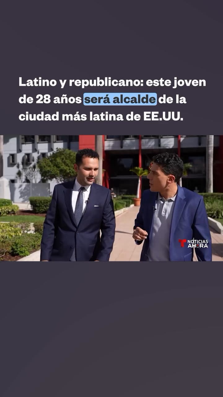 Bryan Calvo señaló por qué la comunidad latina lo votó