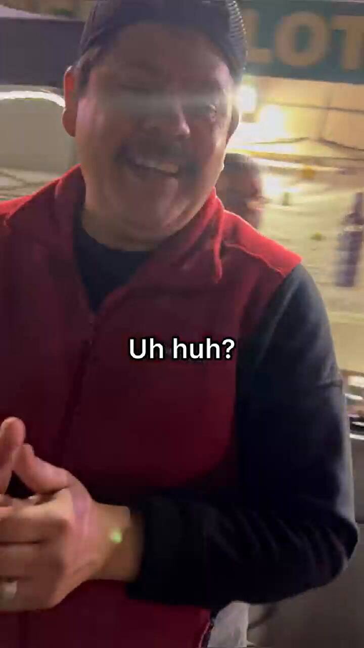 Un vendedor de tacos de California recibió un regalo y se volvió viral