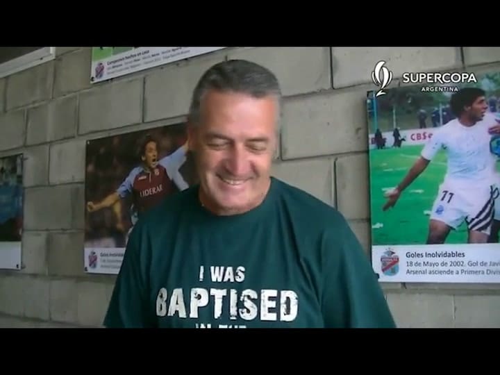 La divertida anécdota de Gustavo Alfaro con el Papa Francisco (Copa Argentina)